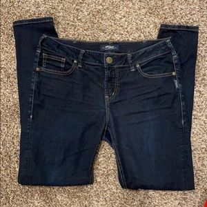 Silver aiko super skinny